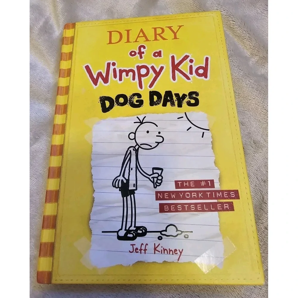 Lot Of 4 Diary Of A Wimpy Kid By Jeff Kinney Very Good Condition